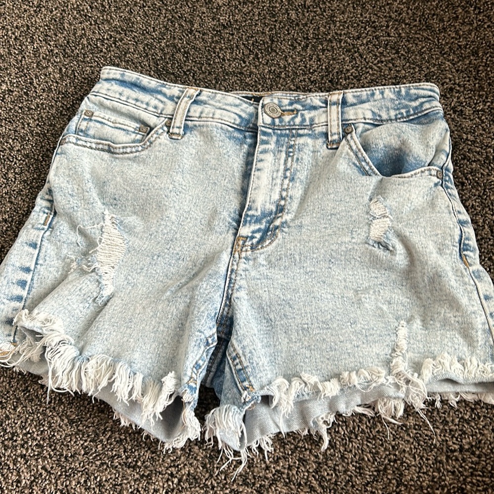 Jean shorts size 7 in juniors